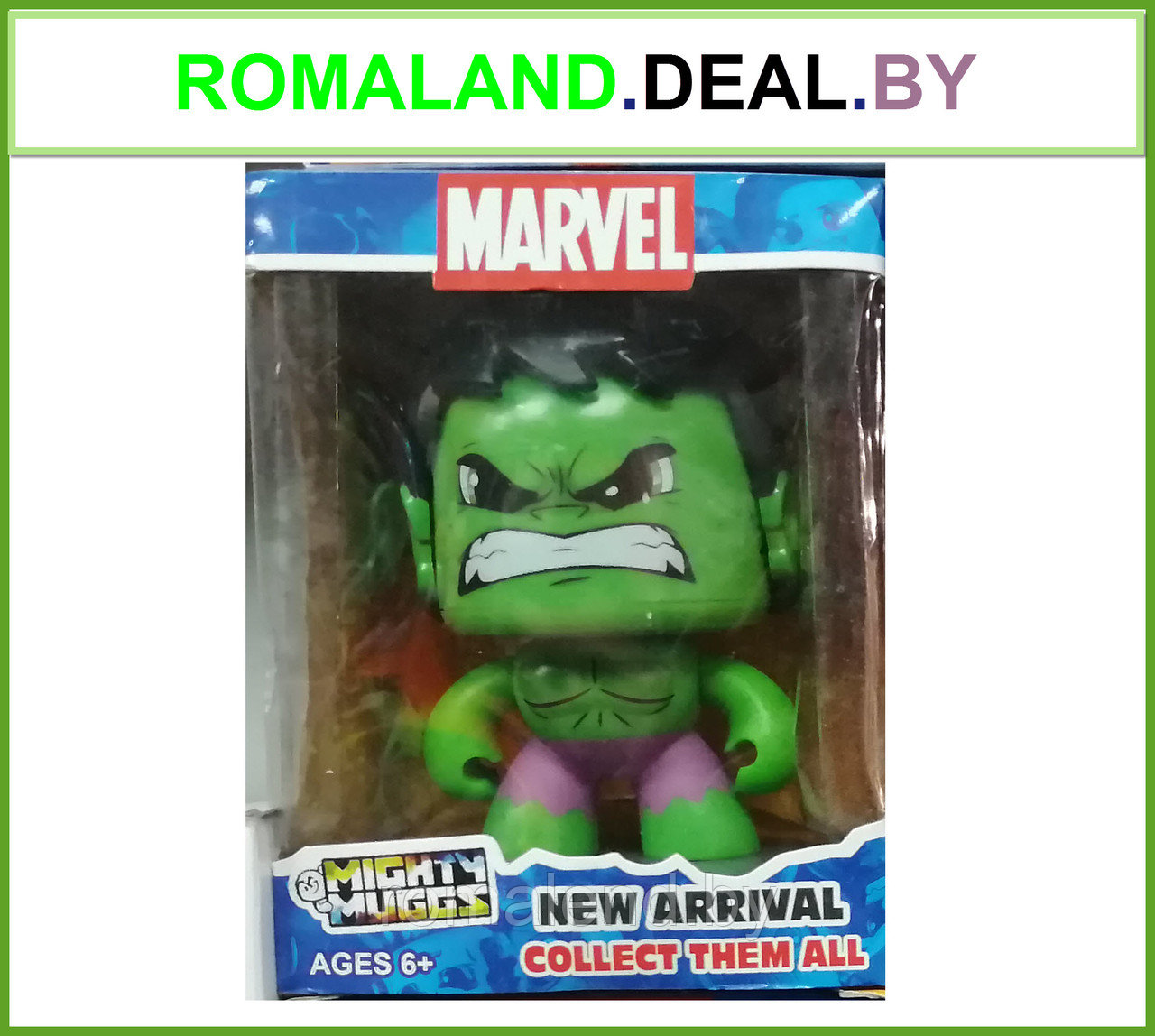 👉 👀 Игрушка-герой из комикса Marvel Халк (Многоликий)