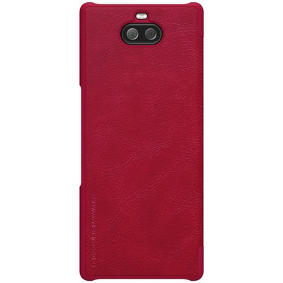Кожаный чехол Nillkin Qin Leather Case Красный для Sony Xperia 10 Plus - фото 2 - id-p100479890
