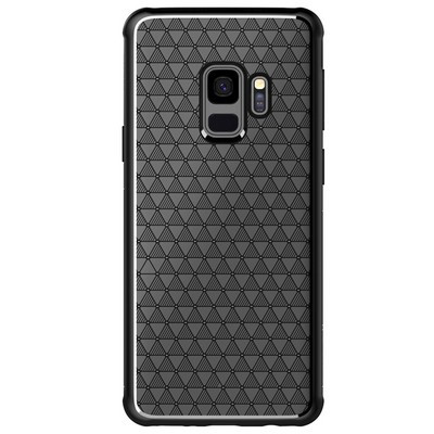 Перфорированный силиконовый чехол Nillkin Weave TPU Case черный для Samsung G960 Galaxy S9 - фото 1 - id-p100479898