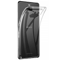 Силиконовый чехол TPU Case 0.6mm прозрачный для Sony Xperia 10 Plus