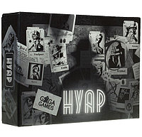 Настольная игра Нуар (NOIR: Deductive Mystery Game). Компания Gaga Games