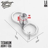 Микродермал якорь XL Implant Grade 1.6 мм титан