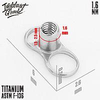 Микродермал якорь 1.6 мм титан (2,5мм)
