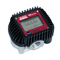 Счетчик электронный для масла, дизельного топлива, антифриза 1-30 л/мин 1/2"BSP PIUSI K400 Италия Оригинал