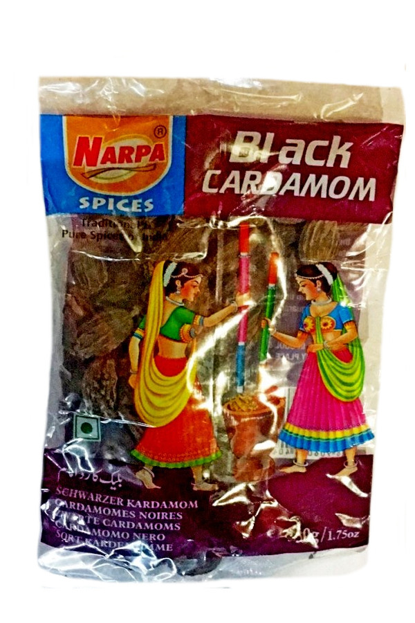 Кардамон черный, Black Cardamom Narpa, 50г натуральный усилитель вкуса - фото 1 - id-p100502399
