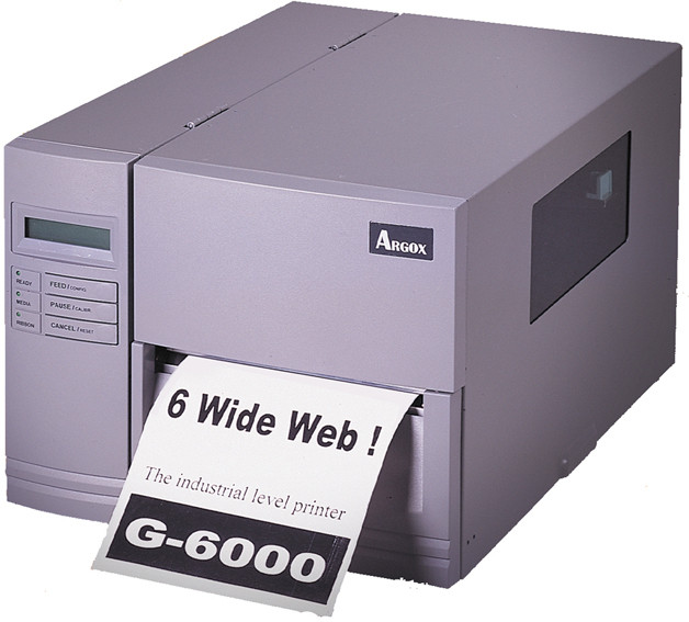 Термо принтер печати этикеток Argox G-6000 - фото 1 - id-p100517475