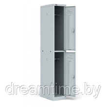 Шкаф гардеробный (для одежды) металлический (ШРМ-12)