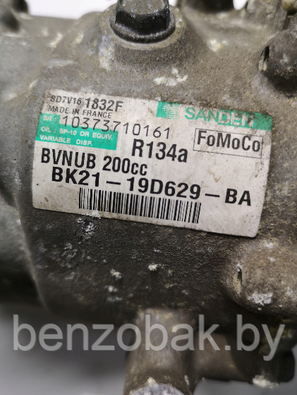 КОМПРЕССОР КОНДИЦИОНЕРА BK21-19D629-BA FORD TRANSIT MK7 2.2 TDCI - фото 3 - id-p100584895