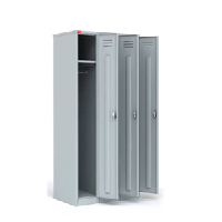 Шкаф гардеробный (для одежды) металлический (ШРМ-33)