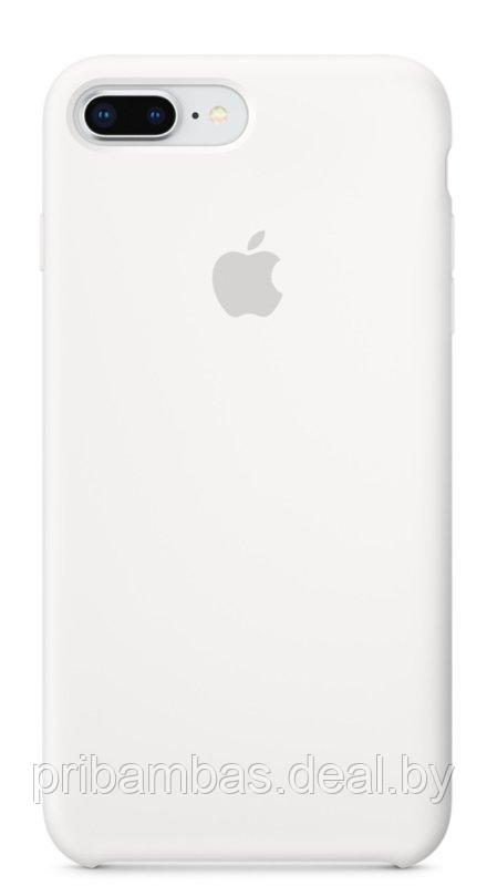 Чехол Silicone Case для Apple iPhone 7, 8, SE 2020 Белый