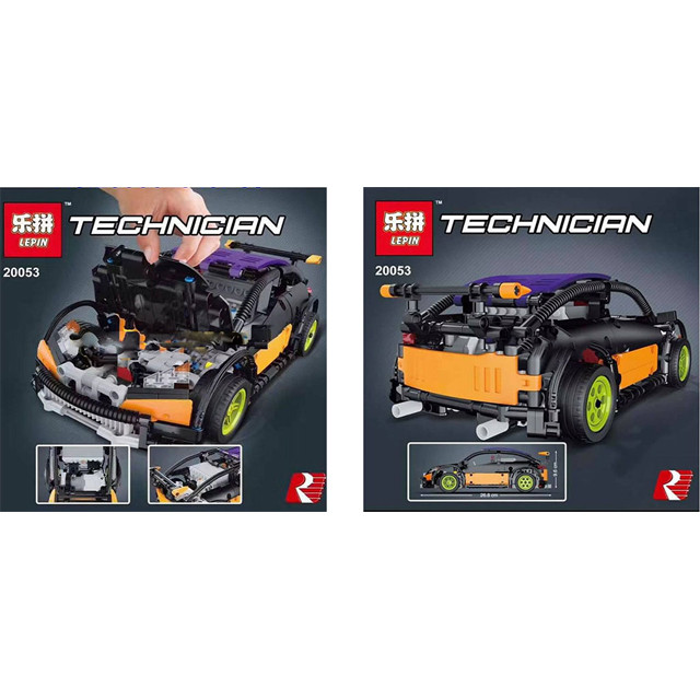 Конструктор Lepin Technician 20053 р/у Hatchback Type R (аналог Lego  MOC-6604) 640 деталей (ID#100621952), цена: 148 руб., купить на Deal.by