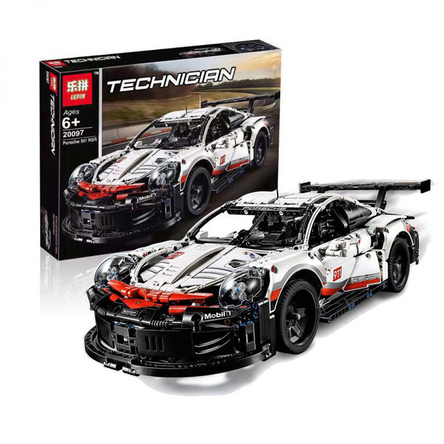 Конструктор Lepin Technician 20027 Porsche 911 RSR (аналог LEGO Technic 42096) 1770 деталей 