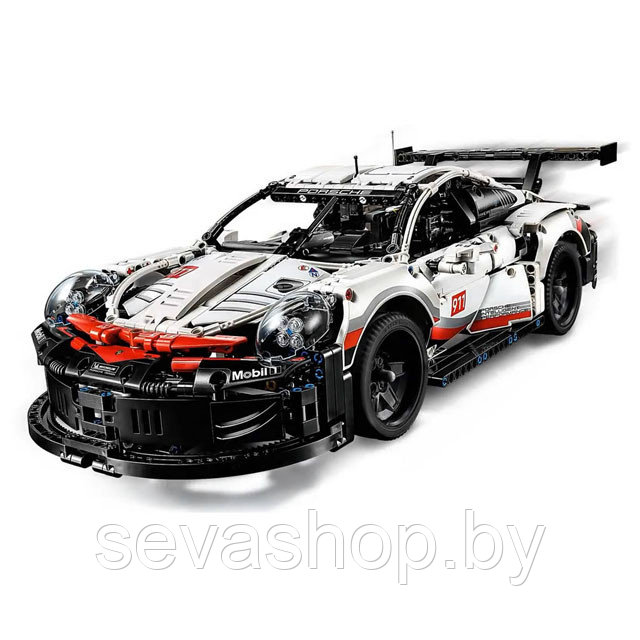 Конструктор Lepin Technician 20027 Porsche 911 RSR (аналог LEGO Technic 42096) 1770 деталей - фото 3 - id-p100635530