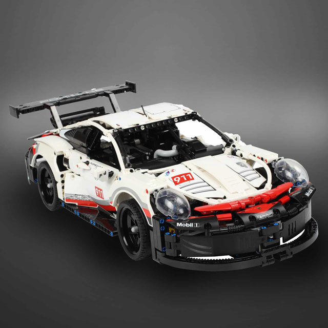 Конструктор Lepin Technician 20027 Porsche 911 RSR (аналог LEGO Technic 42096) 1770 деталей - фото 4 - id-p100635530