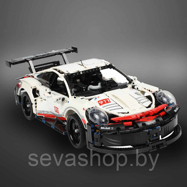 Конструктор Lepin Technician 20027 Porsche 911 RSR (аналог LEGO Technic 42096) 1770 деталей - фото 4 - id-p100635530