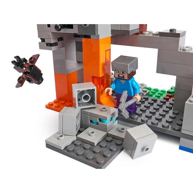 Конструктор Bela 10810 My World Пещера Зомби (аналог Lego Minecraft 21141) 250 деталей - фото 6 - id-p100643503