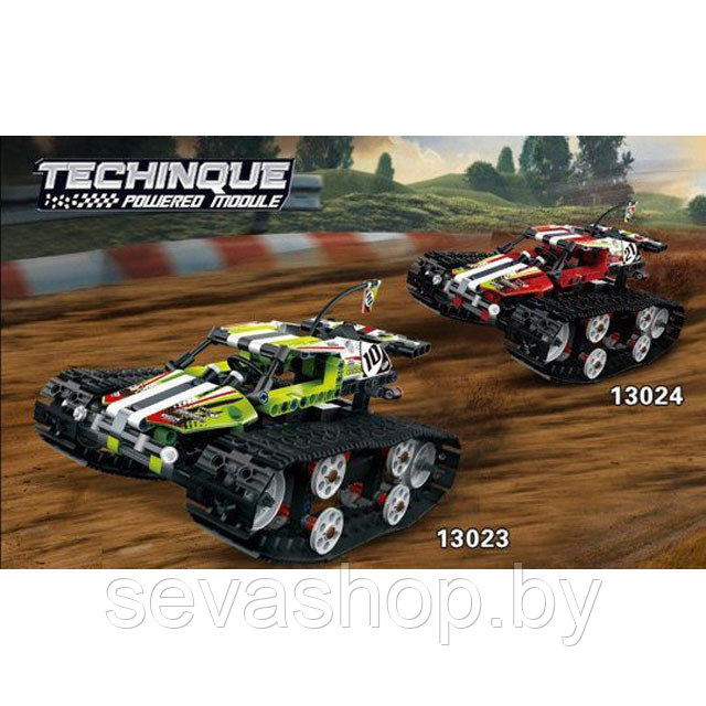 Конструктор MOULD KING 13023 Скоростной вездеход с ДУ (аналог LEGO Technic 42065) 410 деталей - фото 4 - id-p100643601