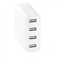 Сетевое зарядное устройство Xiaomi 4 USB Port Charger white