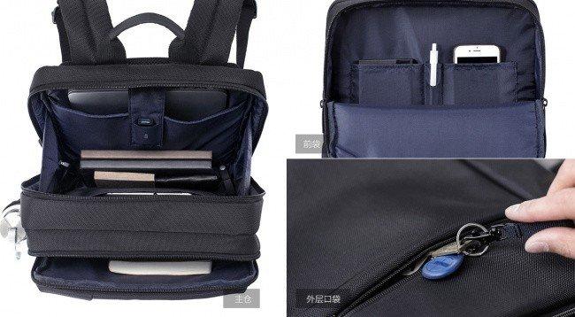 Рюкзак Хiaomi classic business backpack black - фото 3 - id-p89533638