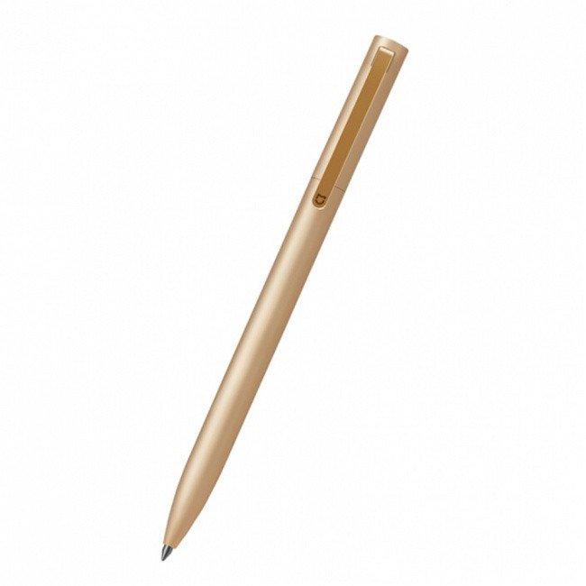 Ручка для письма Xiaomi metal roller pen gold - фото 1 - id-p89533641
