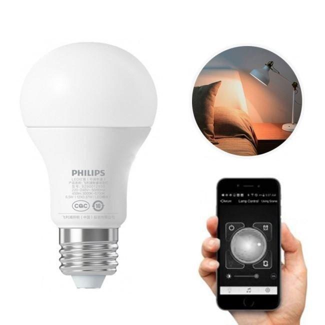 Умная лампа Xiaomi Philips Smart LED Ball Lamp E27 - фото 2 - id-p89533655
