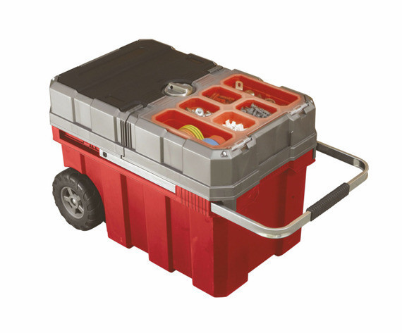 Ящик для инструментов на колесах MASTERLOADER Cart (Мастерлоадер), красный/серый - фото 1 - id-p99720748