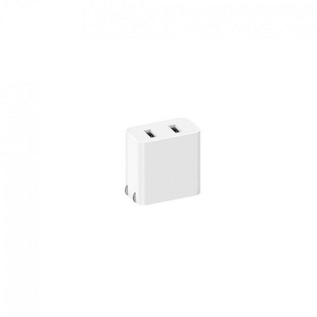 Сетевое зарядное устройство Xiaomi 2 USB Port Charger White - фото 3 - id-p89533705