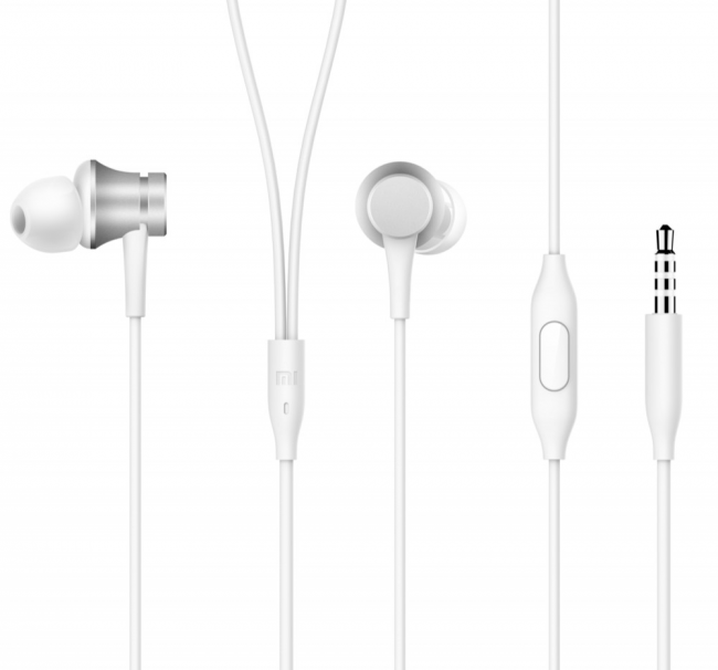 Гарнитура Xiaomi refreshed piston earphone Black, Silver