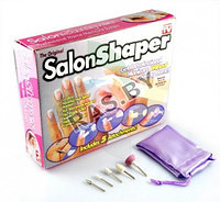 Маникюрный набор Salon Shaper (Салон Шейпер) для маникюра и педикюра с 5 насадками (код.9-2934)