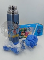 Термос детский с трубочкой Mickey Mouse Disney