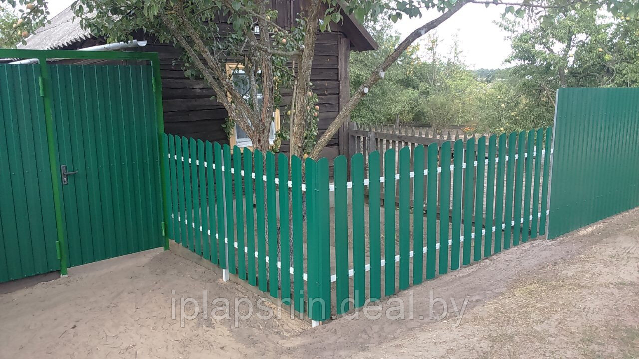 Забор в Гомеле с установкой - фото 4 - id-p100677898