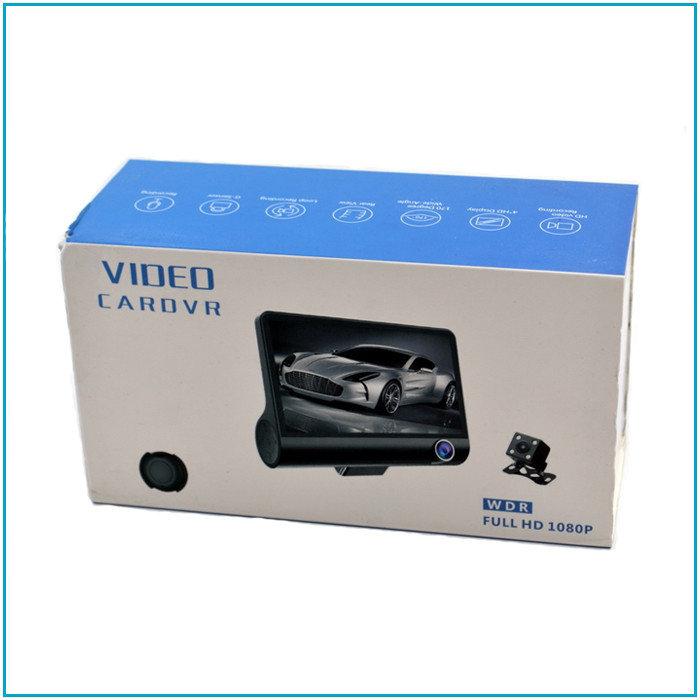 Видеорегистратор с тремя видеокамерами Video CarDVR Full HD 1080P - фото 9 - id-p100679153