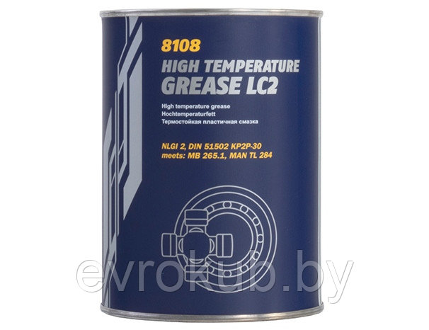 Смазка Mannol Hight Temperature Grease LC2, (0,4 кг), (0,8 кг)