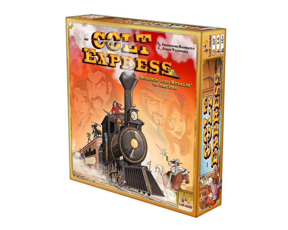 Настольная игра Кольт Экспресс (Colt Express). Компания Стиль Жизни - фото 1 - id-p100687486