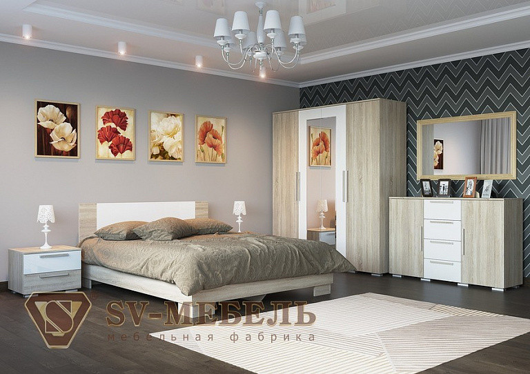 Спальня Лагуна-2 (SV-Мебель)