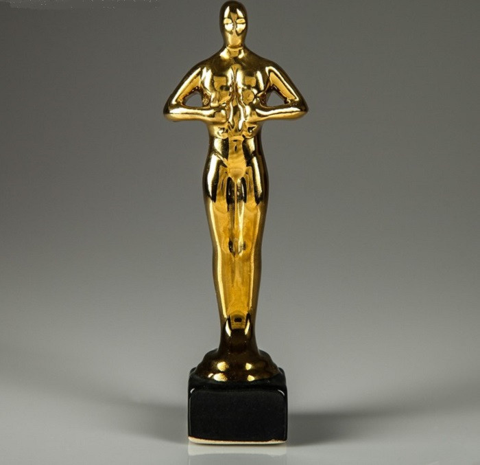 Статуэтка Оскар «Под нанесение» без надписи керамическая