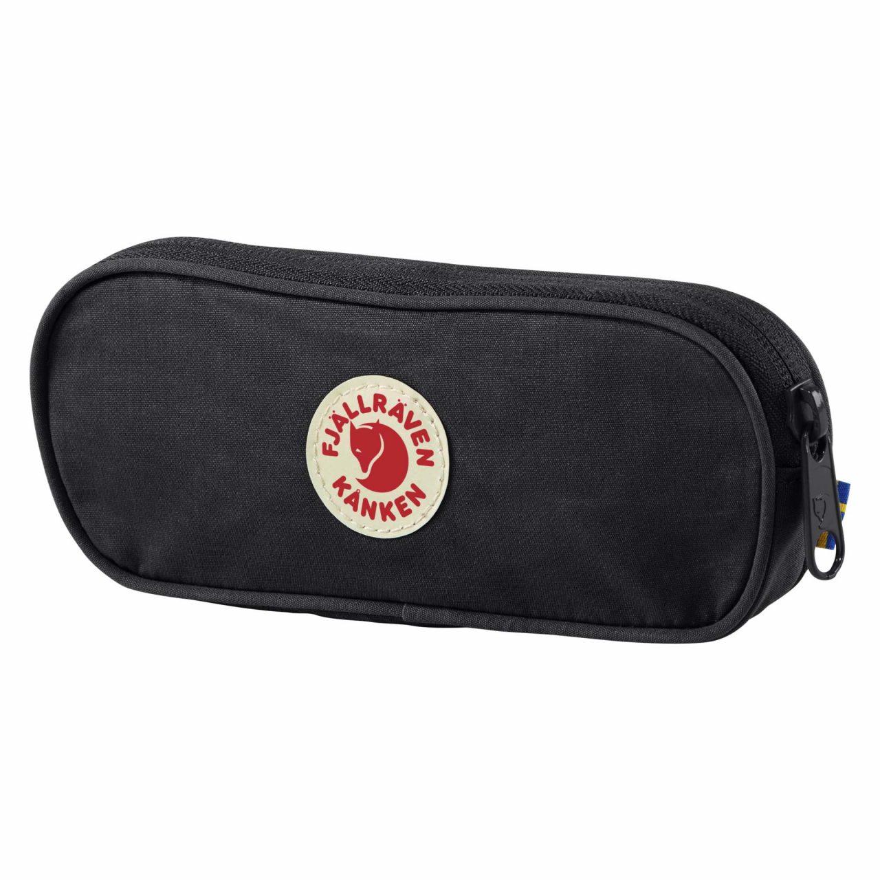 Пенал Fjallraven Kanken Pen (Black) Чёрный + Значок в подарок