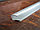 Алюминиевый багетный профиль серебро матовое №1, №2, фото 3
