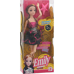 Кукла Emily Суперзвезда шарнирная 29 см QJ031A