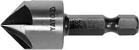 Сверло конусное зенкер d16.5мм L45мм хвостовик HEX "Yato"YT-44725, фото 2