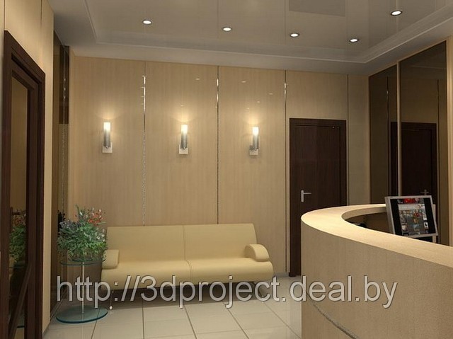 Дизайн интерьера офиса - дизайн проект, дизайн интерьера, перепланировка. Цены, стоимость - фото 3 - id-p503924