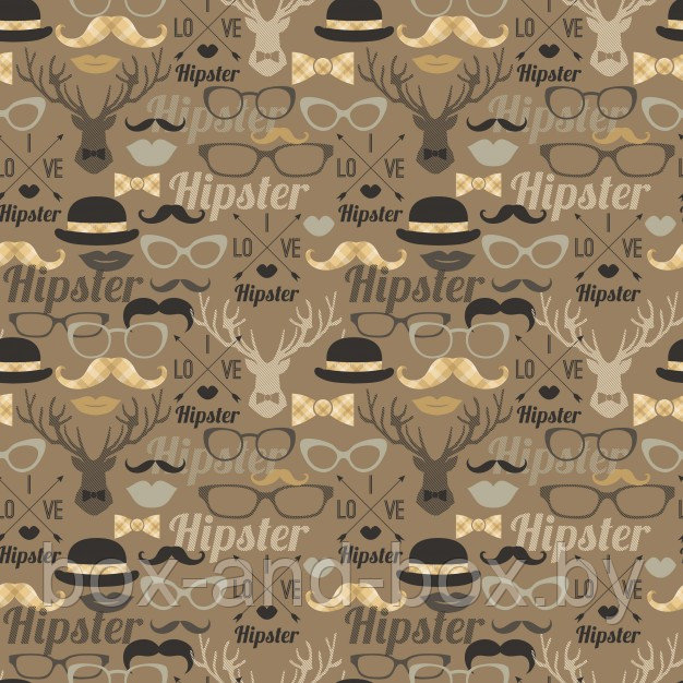 Коробка "Хипстер" размер 23*15*9см