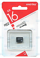 Карта памяти SmartBuy microSDHC 16 Гб (SB16GBSDCL10-00LE)
