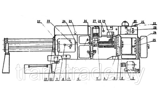 Труба подающая в сборе 1А240-6