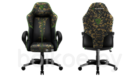 Кресло геймерское ThunderX3 BC1 Camo Green, фото 2