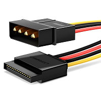 Ugreen кабель питания SATA molex 4pin -SATA 15pin