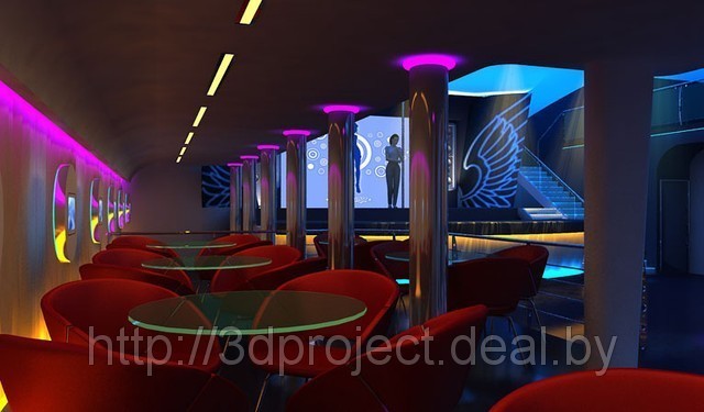 Дизайн интерьера ночных клубов - дизайн интерьера,дизайн проект,дизайн интерьера помещений.Цены, стоимость - фото 4 - id-p503943