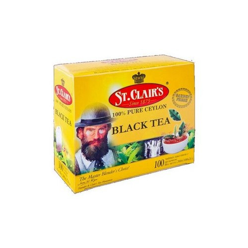 Чай St.Clair's пакетированный черный, 100 пак.*2 гр.