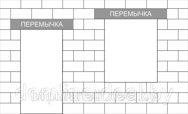 Перемычки из ячеистого бетона шириной 100 мм - фото 3 - id-p5224961