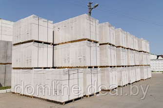 Блоки из ячеистого бетона 50 мм D-500
